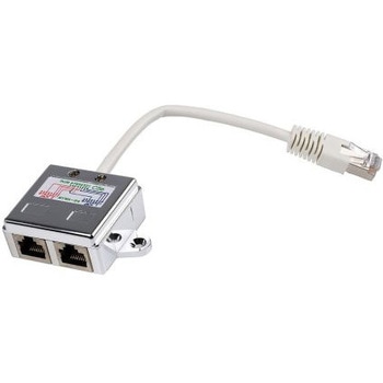 RS PRO 2ポート RJアダプタ Cat5e シールド付き RS PRO