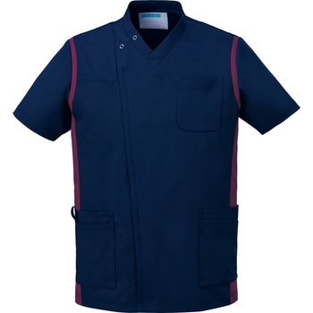 メンズスクラブ(前開き) 974-48 KAZEN