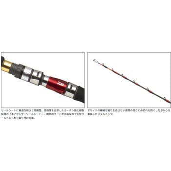 Amazon | ダイワ(DAIWA) 船竿 メタリアヤリイカ 82-155 | ダイワ(DAIWA) | 船竿
