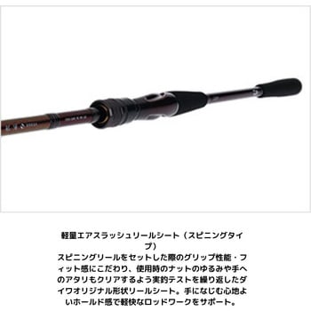 H-235MT・R 紅牙テンヤゲーム MX DAIWA(ダイワ) 継数2本 全長2.35m仕舞122cm - 【通販モノタロウ】