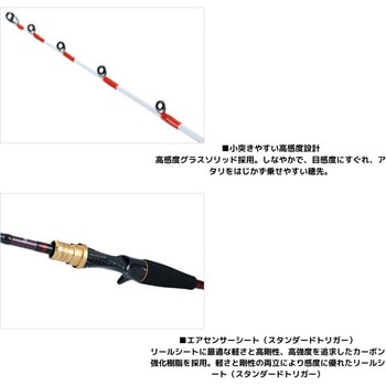 91 180・R アナリスターカレイ DAIWA(ダイワ) 継数2本 全長1.8m