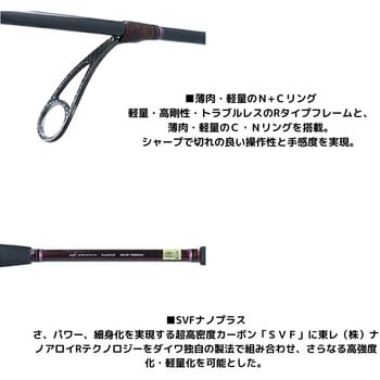 MH-235 紅牙テンヤゲーム EX DAIWA(ダイワ) 継数2本 全長2.35m仕舞122cm - 【通販モノタロウ】