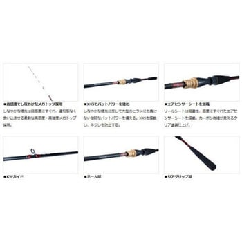 MH-245 アナリスター ライトヒラメ DAIWA(ダイワ) 継数2本 全長2.45m仕舞127cm - 【通販モノタロウ】