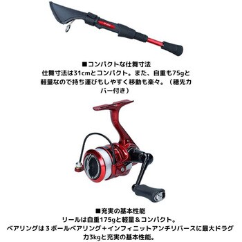 CP 1000 130 DAIWA(ダイワ) 継数6本 全長1.3m仕舞31cm - 【通販