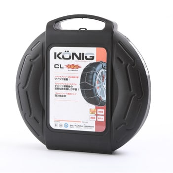 CLM-102 タイヤチエーン 亀甲型タイプ CLマジック 1セット(2個) KONIG