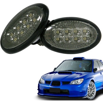 GD GC インプレッサ クリスタルLEDサイドマーカー スモーク クリスタルアイ