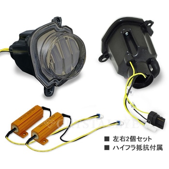 JB64W ジムニー/JB74W シエラ ファイバーLEDフロントシーケンシャルウインカー クリアー クリスタルアイ