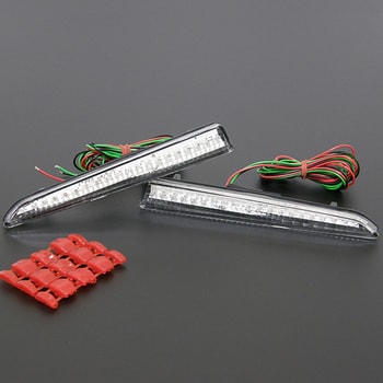 J064CL L375S/L385S ダイハツ タント/タントカスタム LEDリフレクター クリアー クリスタルアイ 1セット J064CL -  【通販モノタロウ】