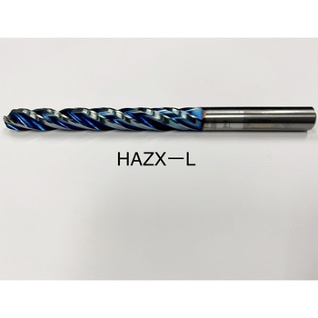 ゼロバリX/OH付ハイブリッドドリル(アルミ用ロング) GK-HAZX-L-OH ギケン