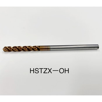 ゼロバリX/OH付ハイブリッドドリル(チタン用) GK-HSTZX-OH ギケン