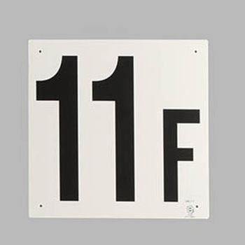 EA983CT-11 階数表示板 エスコ 48575618