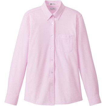 レディスニット吸汗速乾長袖ブラウス FB4021L - ボンマックス