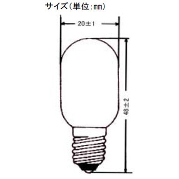 中ナツメ電球 エスコ