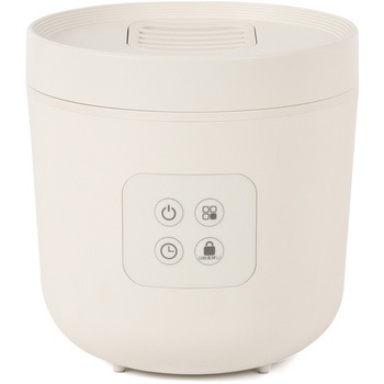 quad' スチーム式加湿器 ホワイト スチーム加湿器 QUADS(クワッズ) スチームタイプ加湿器 【通販