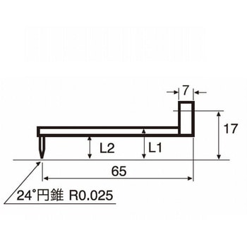 輪郭用触針(小穴ねじれ測定) 東京精密