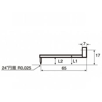 輪郭用触針(小穴ねじれ測定) 東京精密 測定子/補助用品 【通販モノタロウ】