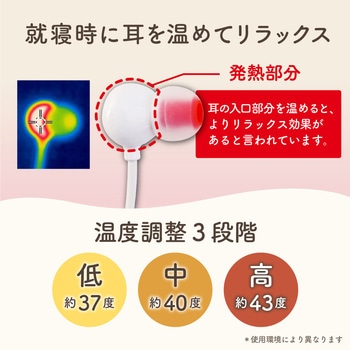 就寝前のじんわりリラックス「耳ぽっか」 サンコー(電子機器)