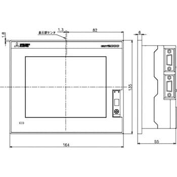 三菱電機(MITSUBISHI) GT2105-QTBDS タッチパネル