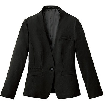 レディスノーカラージャケット FJ0317L ボンマックス