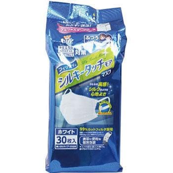 フィッティ シルキータッチモア マスク ふつうサイズ ホワイト 7
