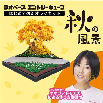 ジオベースエントリーキューブはじめてのジオラマ秋の風景 アーテック[学校教材・教育玩具]
