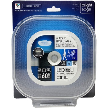 DMLC-S60N �����p�l�� LED�~�j�V�[�����O���C�g YAMAZEN(�R�P) ���F�w��80�ȏ�Ra ����d��8W �F���x5000K 48668675