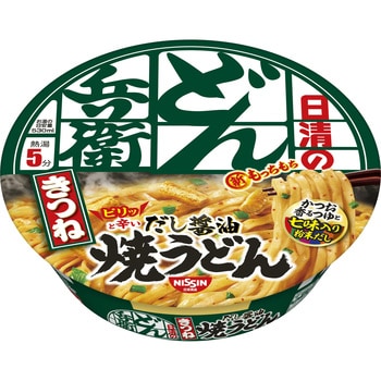 日清のどん兵衛 きつね焼うどん 1ケース(105g×12個) 日清食品 【通販モノタロウ】