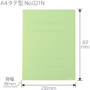 【名入れ】オリジナル フラットファイル (A4 無地デザイン) プラス(文具)