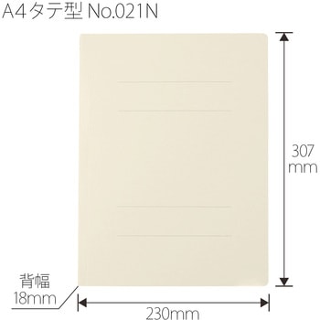【名入れ】オリジナル フラットファイル (A4 無地デザイン) プラス(文具)