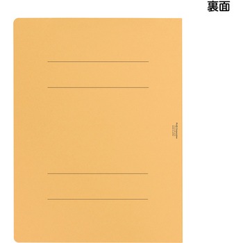【名入れ】オリジナル フラットファイル (A4 表紙裏表紙上下線デザイン) PLUS(プラス)[文具]
