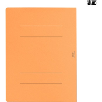 【名入れ】オリジナル フラットファイル (A4 表紙裏表紙上下線デザイン) PLUS(プラス)[文具]