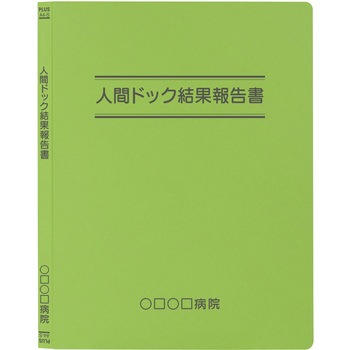 【名入れ】オリジナル フラットファイル (A4 タイトル二重線デザイン) プラス(文具)