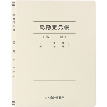 【名入れ】オリジナル フラットファイル (A4 会計用デザイン) プラス(文具)