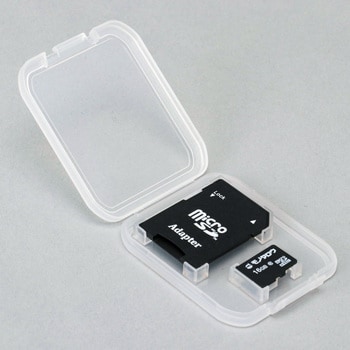 M-CASE6 microSD/SDカードケース 1枚収納用 モノタロウ 1パック(6個) M