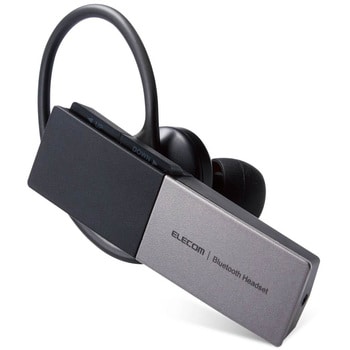 LBT-HSC20MPSV ヘッドホン ヘッドセット マイク付き 無線 Bluetooth ワイヤレス HS20シリーズ USB Type-C端子  エレコム 片耳 耳掛け シルバー色 LBT-HSC20MPSV - 【通販モノタロウ】