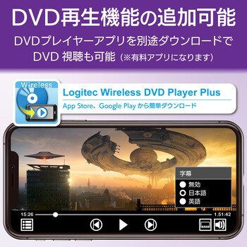 Ldr Ps5gwu3rwh Cd録音ドライブ Wifi対応 5ghz Ios Android対応 Usb3 0 ロジテック 1個 ロジテック 通販モノタロウ