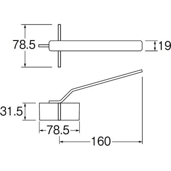 漏水検査治具 R842【三栄水栓 SANEI R842 水道用品 バス・空調用品追焚