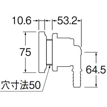 一口循環接続金具 SANEI