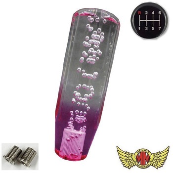 クリスタルシフトノブ 泡 150mm 変換アダプター付き MAD MAX(マッドマックス)