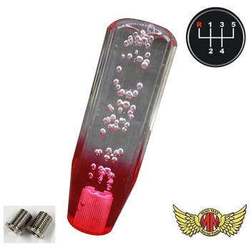 クリスタルシフトノブ 泡 150mm 変換アダプター付き MAD MAX(マッドマックス)