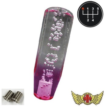 クリスタルシフトノブ 泡 150mm 変換アダプター付き MAD MAX(マッドマックス)