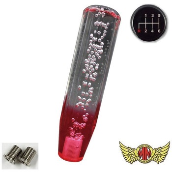 クリスタルシフトノブ 泡 200mm 変換アダプター付き MAD MAX(マッドマックス)