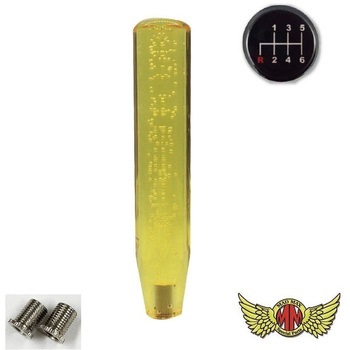 クリスタルシフトノブ 泡 250mm 変換アダプター付き MAD MAX(マッドマックス)
