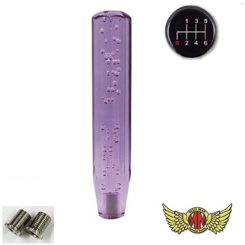 クリスタルシフトノブ 泡 250mm 変換アダプター付き MAD MAX(マッドマックス)