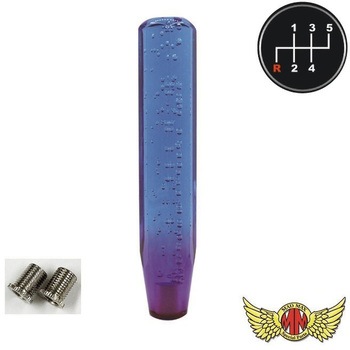 クリスタルシフトノブ 泡 250mm 変換アダプター付き MAD MAX(マッドマックス)