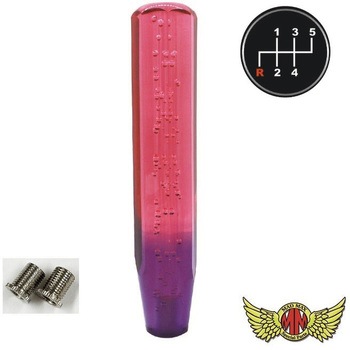 クリスタルシフトノブ 泡 250mm 変換アダプター付き MAD MAX(マッドマックス)