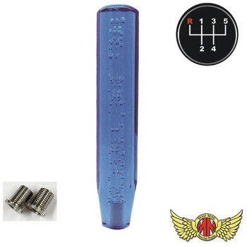 クリスタルシフトノブ 泡 250mm 変換アダプター付き MAD MAX(マッドマックス)