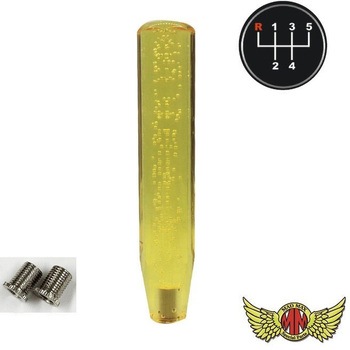 クリスタルシフトノブ 泡 250mm 変換アダプター付き MAD MAX(マッドマックス)