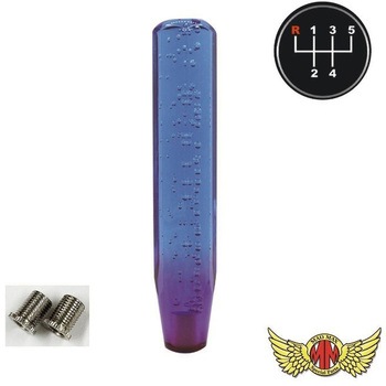 クリスタルシフトノブ 泡 250mm 変換アダプター付き MAD MAX(マッドマックス)