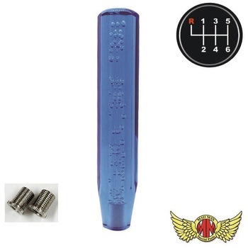 クリスタルシフトノブ 泡 250mm 変換アダプター付き MAD MAX(マッドマックス)